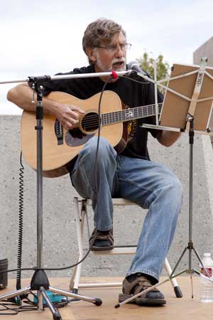 Ian playing at Eco Fair 2011
